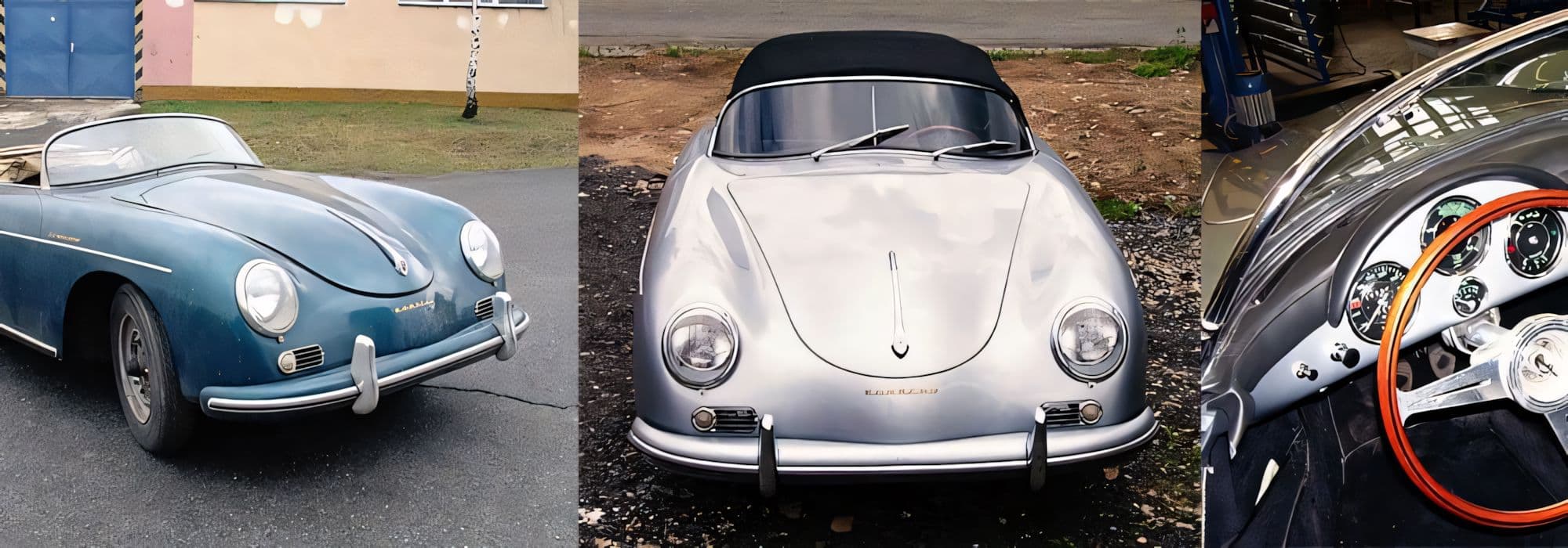 Porsche 356 Speedster renovace