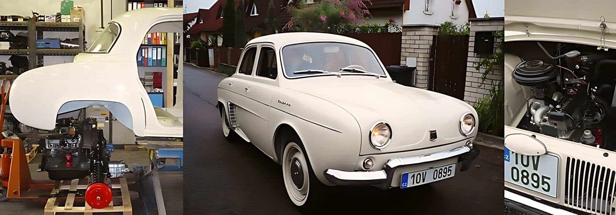 Renault Dauphine renovace